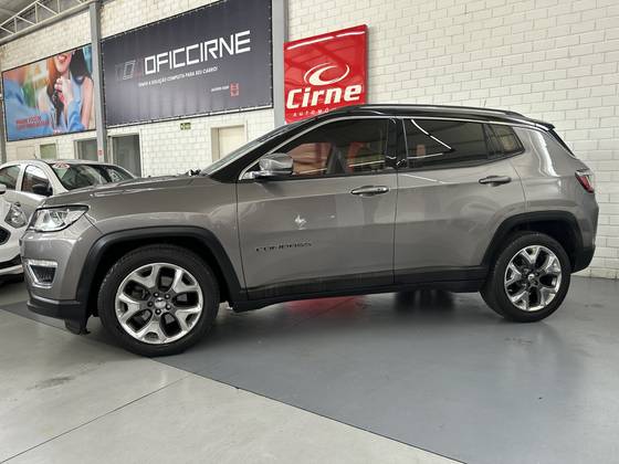 JEEP COMPASS 2.0 16V FLEX LIMITED AUTOMÁTICO JEEP COMPASS 2.0 16V FLEX LIMITED AUTOMÁTICO